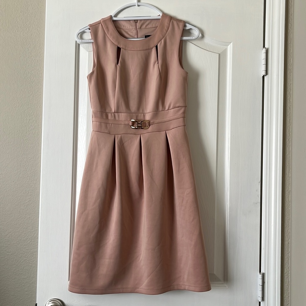 New Structured Pink Business Dress